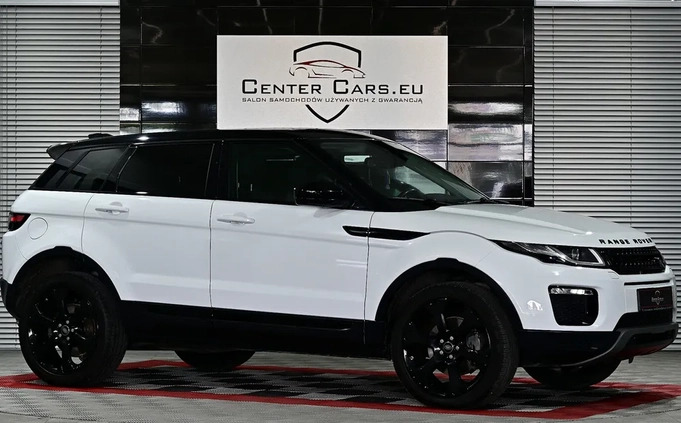 Land Rover Range Rover Evoque cena 153748 przebieg: 75000, rok produkcji 2018 z Miejska Górka małe 742